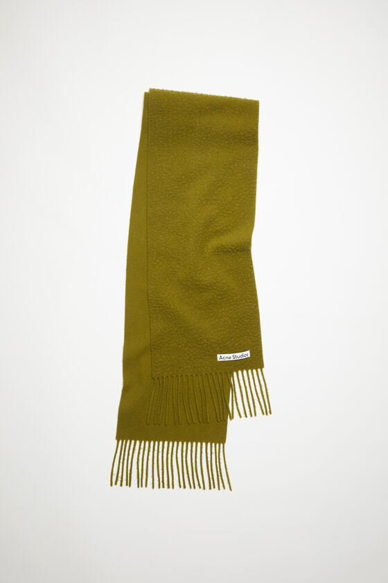 (image for) Bright Wool fringe scarf